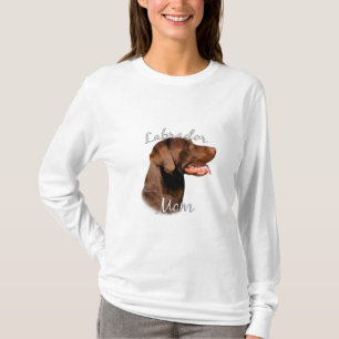 T-shirt Labrador Retriever (chocolat) Maman 2