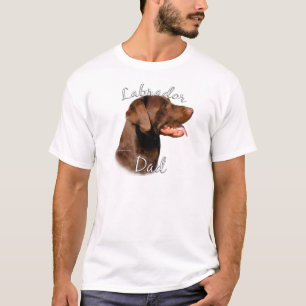 T-shirt Labrador Retriever (chocolat) Papa 2