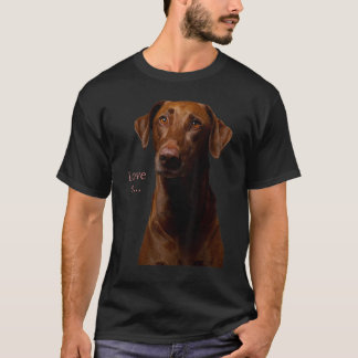 T-shirt Labrador Retriever Chocolat Tee Lab Maman Papa Ch