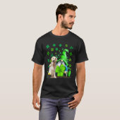 T-shirt Labrador Retriever Gnome C Trèfle St Patrick (Devant entier)