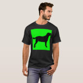 T-shirt Labrador Retriever Green Arrière - plan (Devant entier)