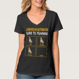 T-shirt Labrador Retriever Guide Pour L'Entraînement De L'