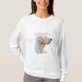T-shirt Labrador Retriever (jaune) Maman 2 (Devant)