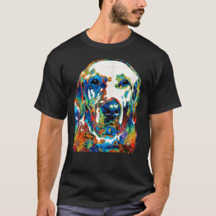 T-shirt Labrador Retriever Jouer Avec Moi Par Sharon Cummi