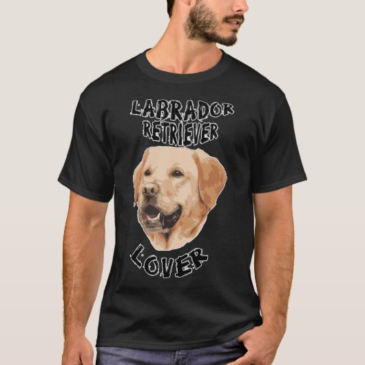 T-shirt Labrador Retriever Lover (Devant)