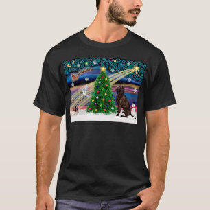 T-shirt Labrador Retriever Magie de Noël (C)
