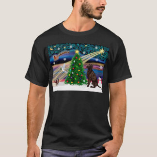 T-shirt Labrador Retriever Magie de Noël (C)