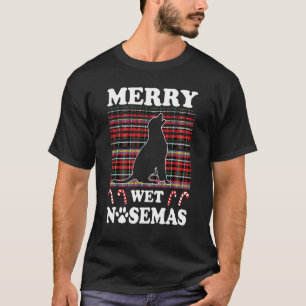 T-shirt Labrador Retriever Merry Wet Nosemas Christmas Lab