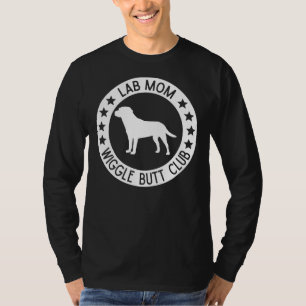 T-shirt Labrador Retriever Mom Wiggle Butt Club