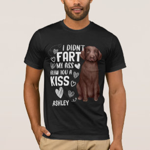 T-shirt Labrador Retriever n'a pas péché Kiss Dog