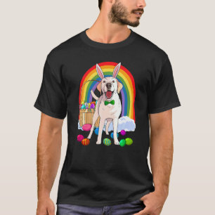 T-shirt Labrador Retriever Œufs de Pâques Lapin Labrador C