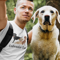 Labrador Retriever Papa Chocolat noir jaune