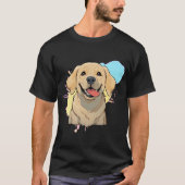 T-shirt Labrador Retriever plus Splash de couleur (Devant)