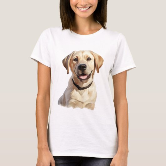 T-shirt Labrador Retriever Puppy Love (Devant)