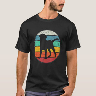 T-shirt Labrador Retriever Rétro   Chien Lab   Hommes Femm