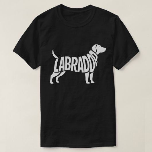 T-shirt Labrador Retriever Shirt – Loyal Friend & Adventur (Design devant)