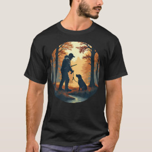 T-shirt Labrador Retriever Tee Turkey Duck Hunting Forest
