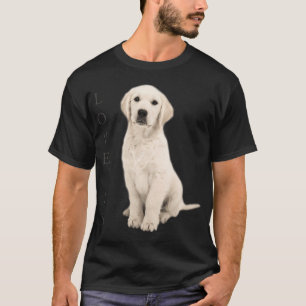 T-shirt Labrador Retriever Wo White Lab Chien Maman