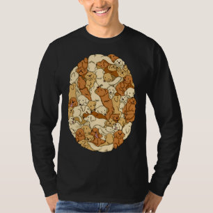 T-shirt Labradors Chien Motif Golden Retrivers