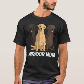 T-shirt Labradors pour maman femmes Retriever de Labrador