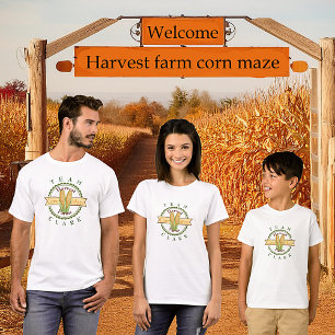 T-shirt Labyrinthe de maïs personnalisé pour l'équipe de f