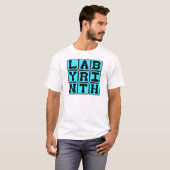 T-shirt Labyrinthe, Labyrinthe complexe (Devant entier)