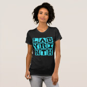 T-shirt Labyrinthe, Labyrinthe complexe (Devant entier)
