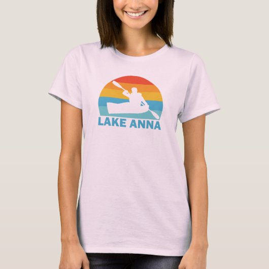 T-shirt Lac Anna Virginia Kayak (Devant)