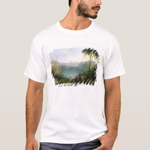 T-shirt Lac Avernus joseph Mallord William Turner : Aene