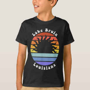 T-shirt Lac Bruin Louisiane La Souvenir de vacances au lev