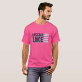 T-shirt Lac Cascade Minnesota (Devant entier)