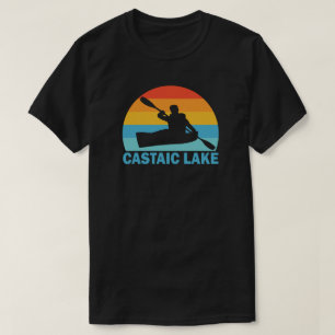 T-shirt Lac Castaic Californie Kayak
