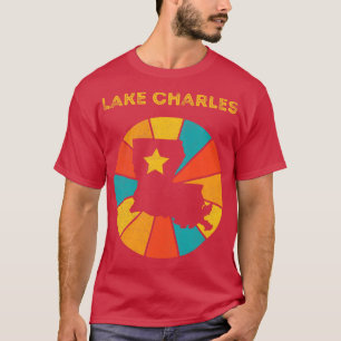 T-shirt Lac Charles Vintage Souvenir désorganisé 1