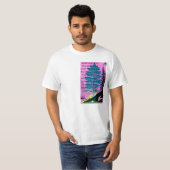 T-shirt Lac de feu 3 - Tête homme (Devant entier)