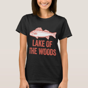 T-shirt Lac De La Bois Minnesota Walleye