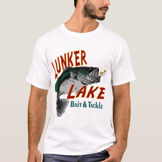 T-shirt lac de lunker (Devant)