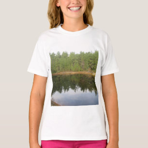 T-shirt Lac de réflexion des pins