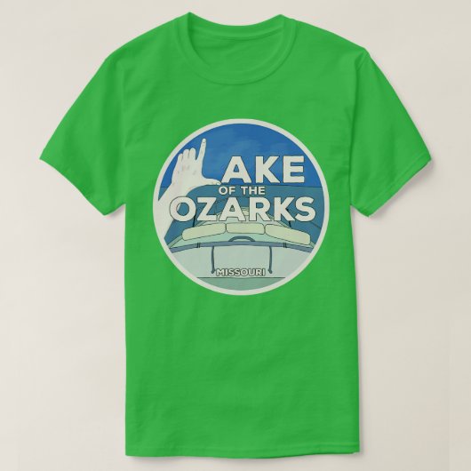 T-shirt Lac des Ozarks (Design devant)