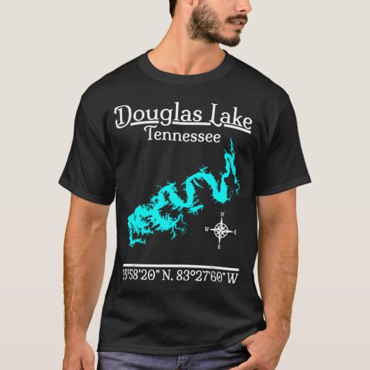 T-shirt Lac Douglas Tennessee (Devant)