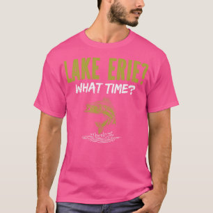 T-shirt Lac Erie Walleye Hunter