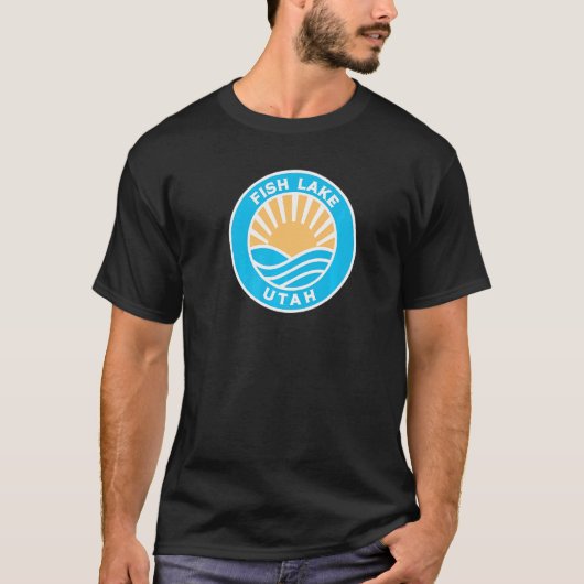 T-shirt Lac Fish Utah (Devant)