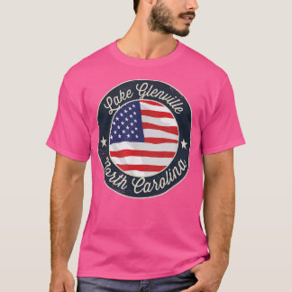 T-shirt Lac Glenville - Souvenir patriotique de la Carolin