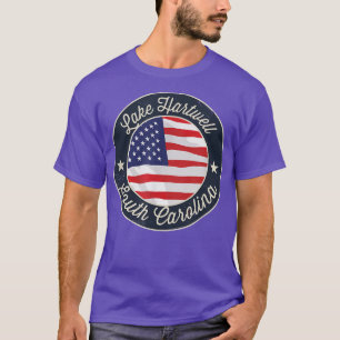 T-shirt Lac Hartwell - Souvenir patriotique de la Caroline