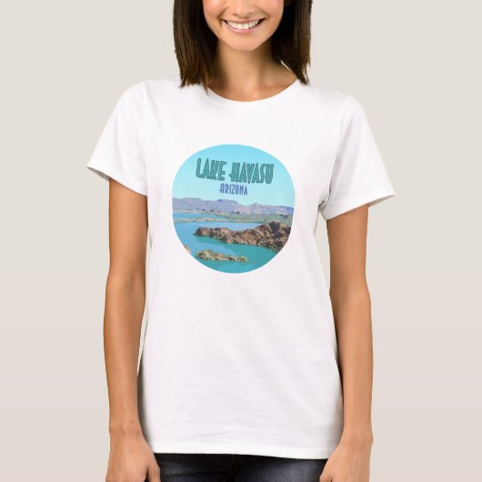 T-shirt Lac Havasu Arizona Vintage (Devant)