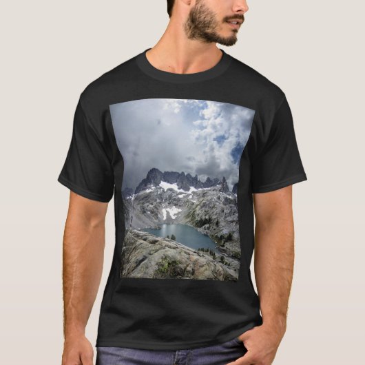 T-shirt Lac Iceberg 2 - Ansel Adams Wilderness (Devant)