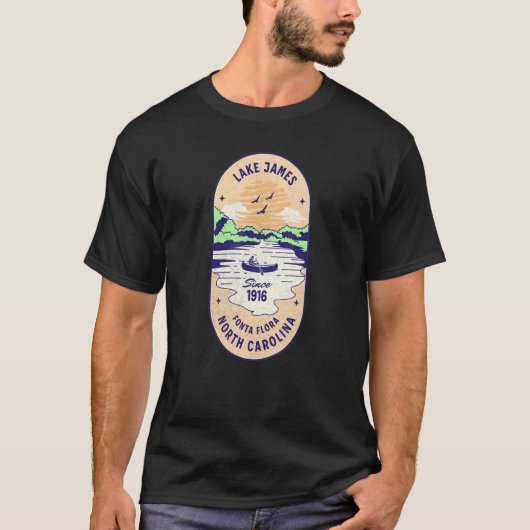T-shirt Lac James NC Fonta F 1916 (Devant)