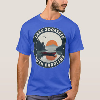 T-shirt Lac Jocassee Sud de la olina coucher de soleil