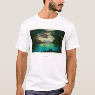 T-shirt Lac Kenai, Alaska avec le rassemblement de tempêt