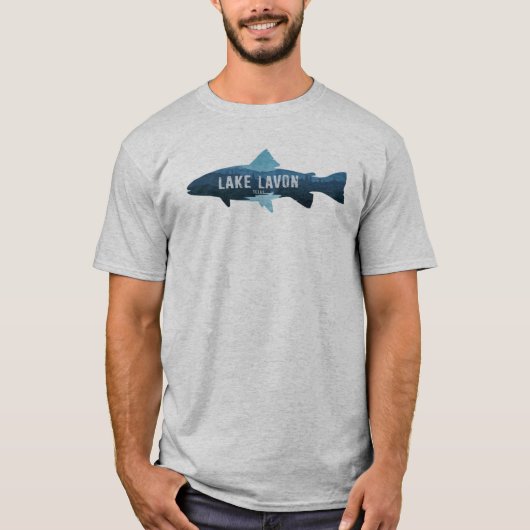 T-shirt Lac Lavon Texas Fish (Devant)