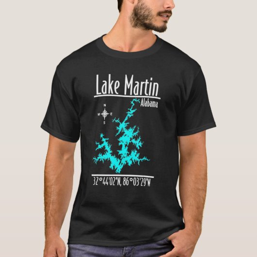 T-shirt Lac Martin Alabama (Devant)